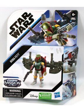 Star Wars Mission Fleet Boba Fett Wing Suit 2.5" Action Figure Hasbro